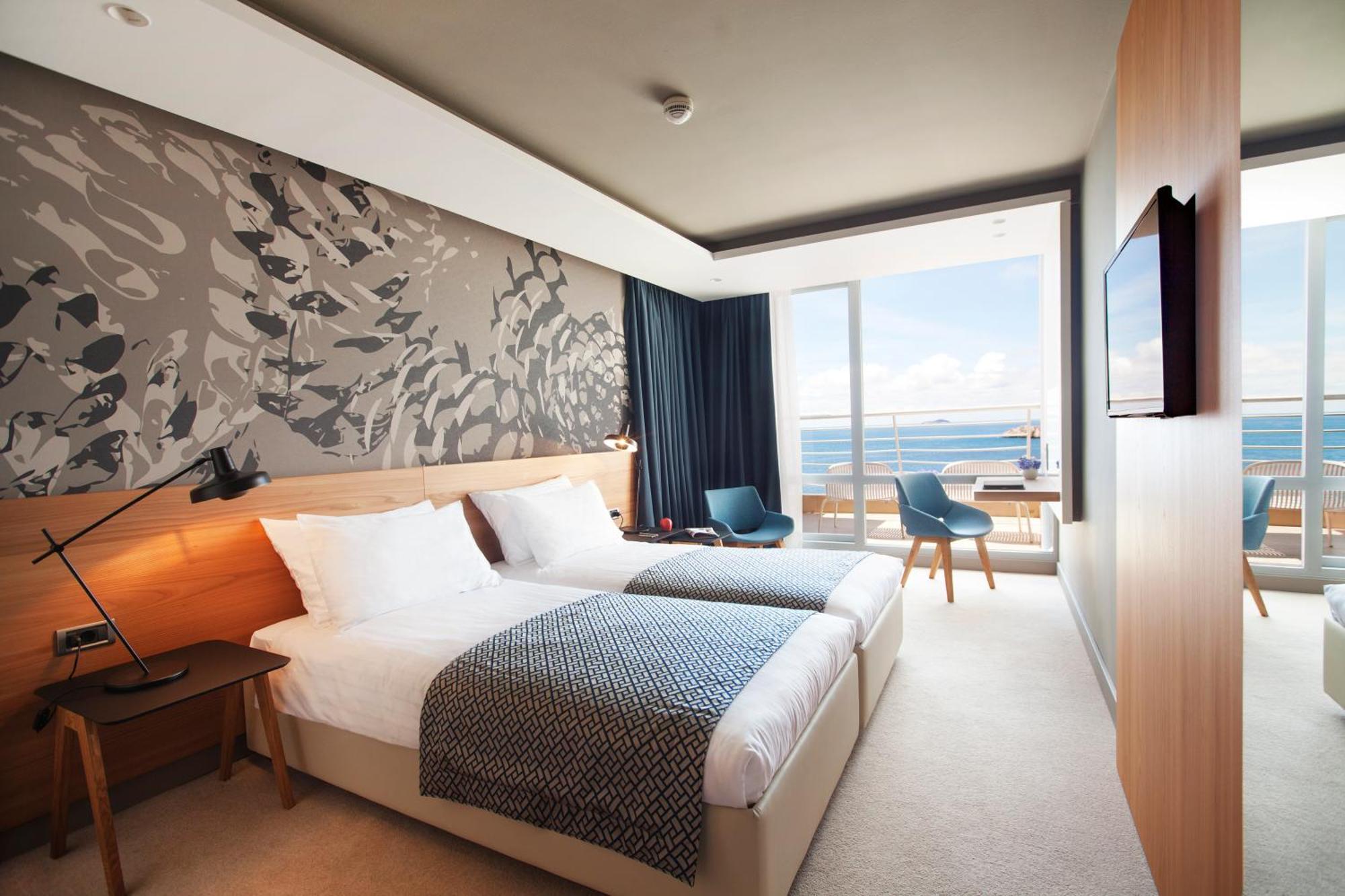 Superior Tweepersoonskamer met Uitzicht op Zee en Balkon