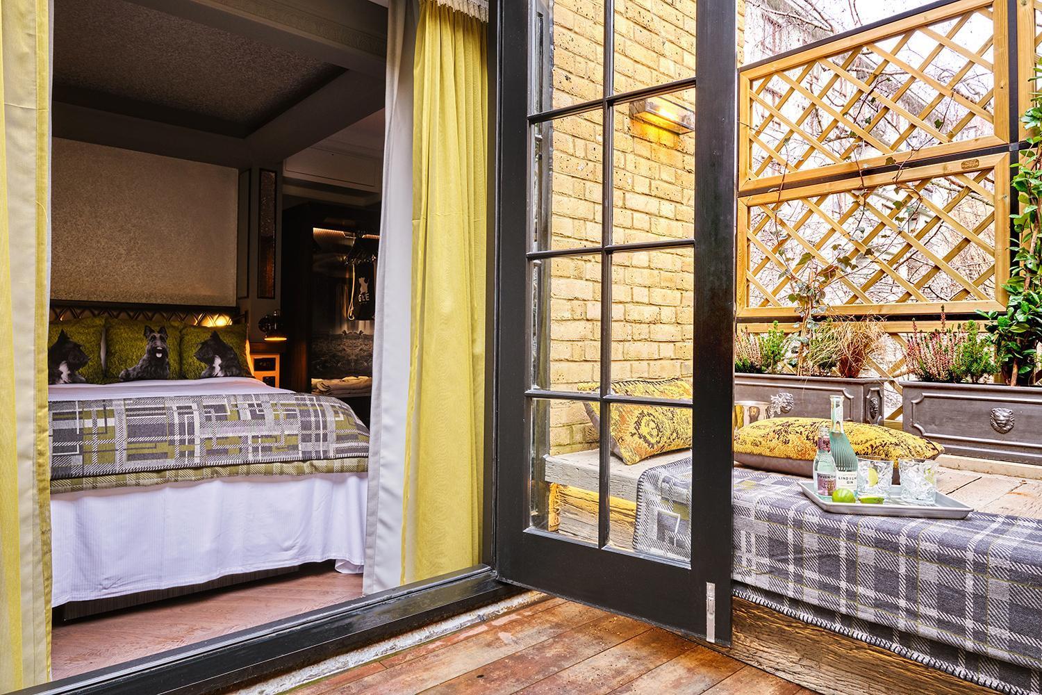 Feature-tweepersoonskamer met balkon