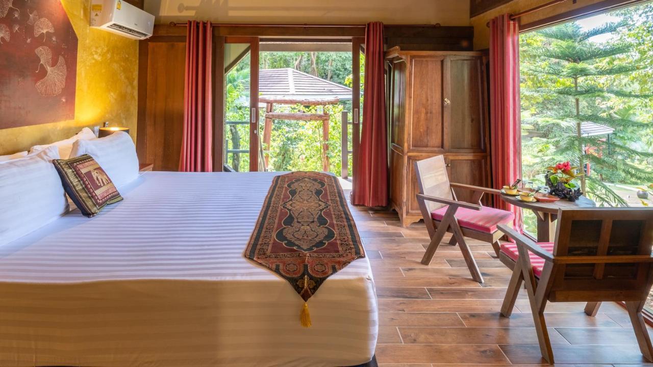 Bungalow mit Gartenblick