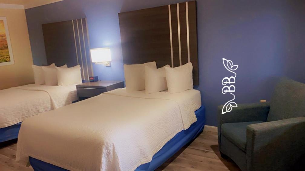 Double Room with Two Double Beds - Non-Smoking