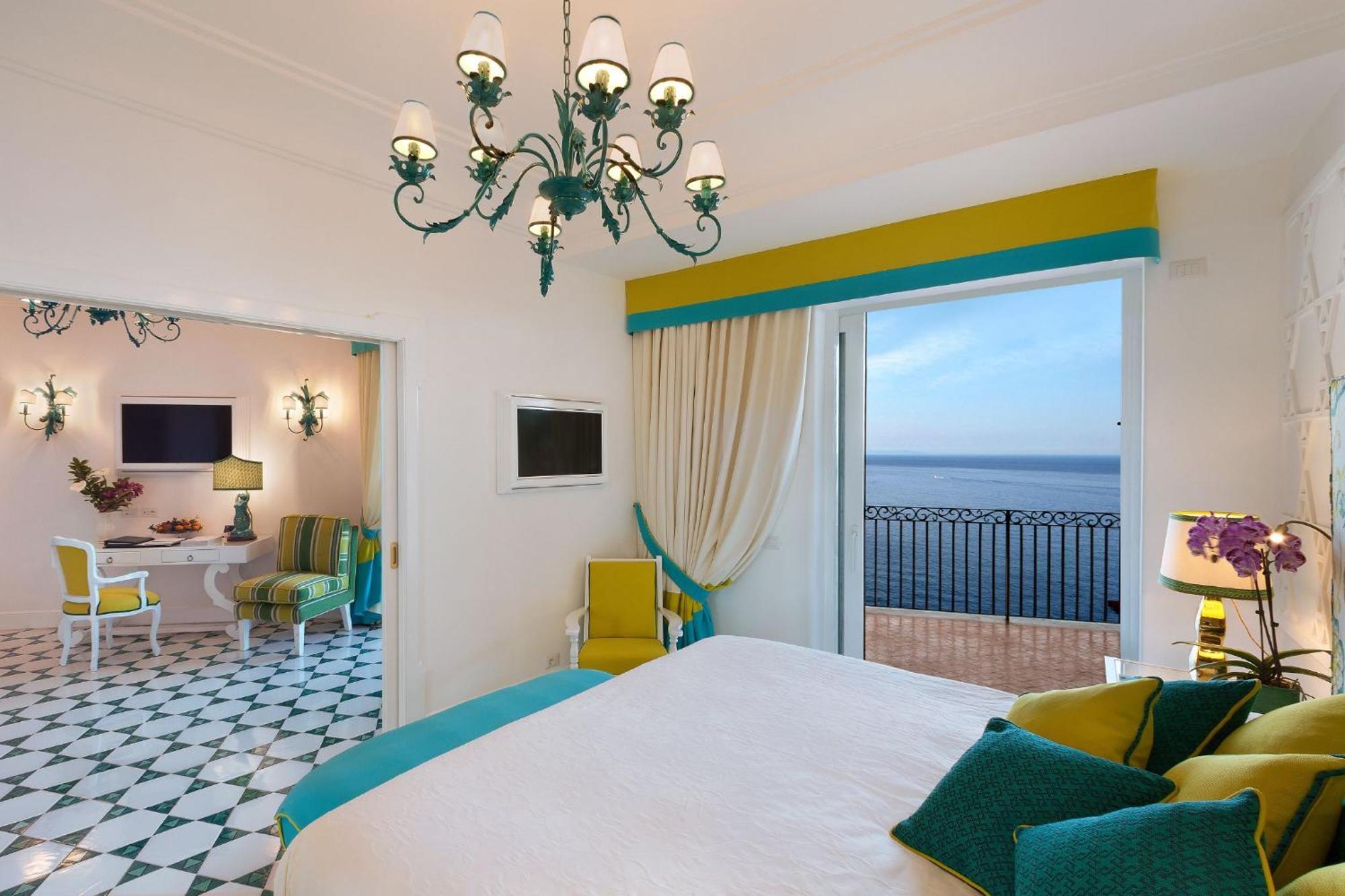 Suite mit Terrasse und Meerblick