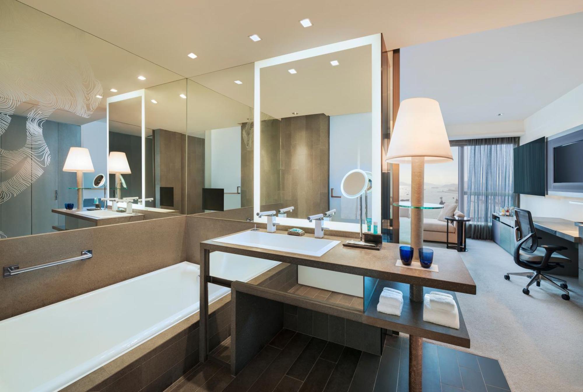 Zimmer Fabulous mit Kingsize-Bett und Meerblick