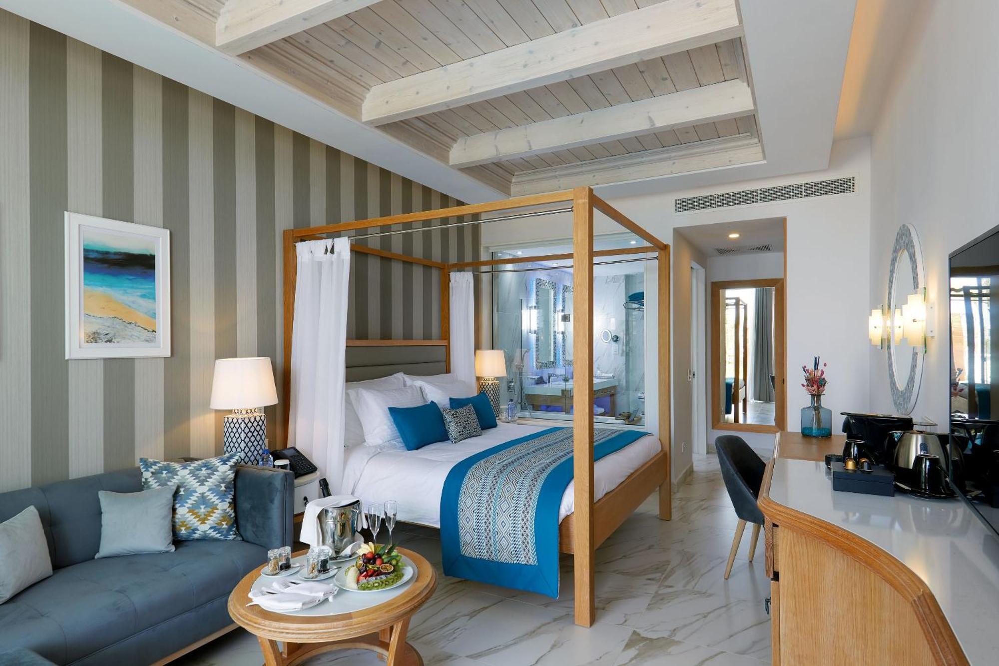 Superior Cabana met Eigen Tuin en Uitzicht op Zee