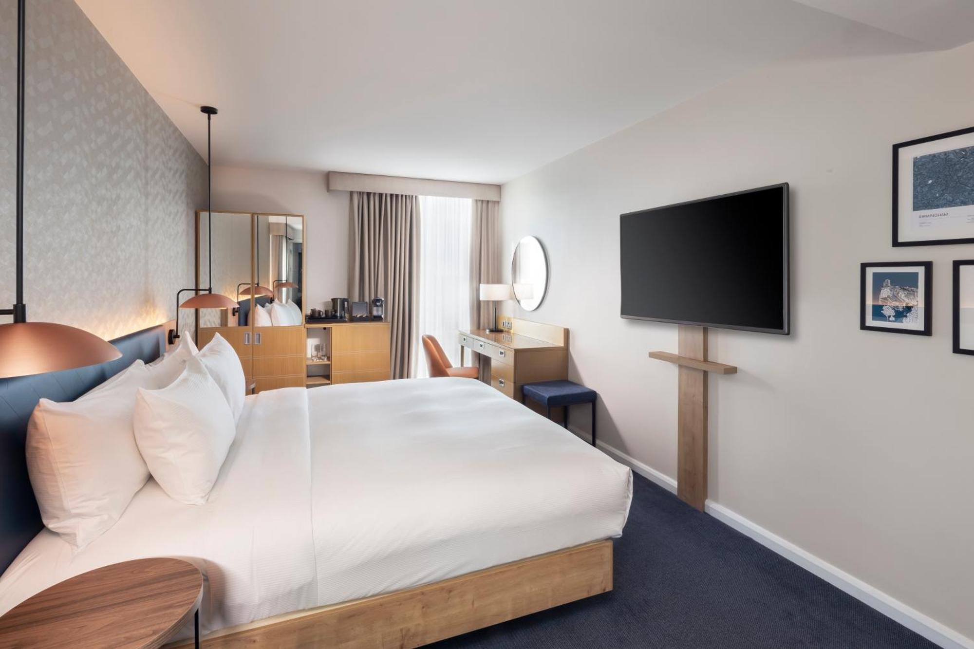 Kamer met Queensize Bed en Uitzicht op het Park