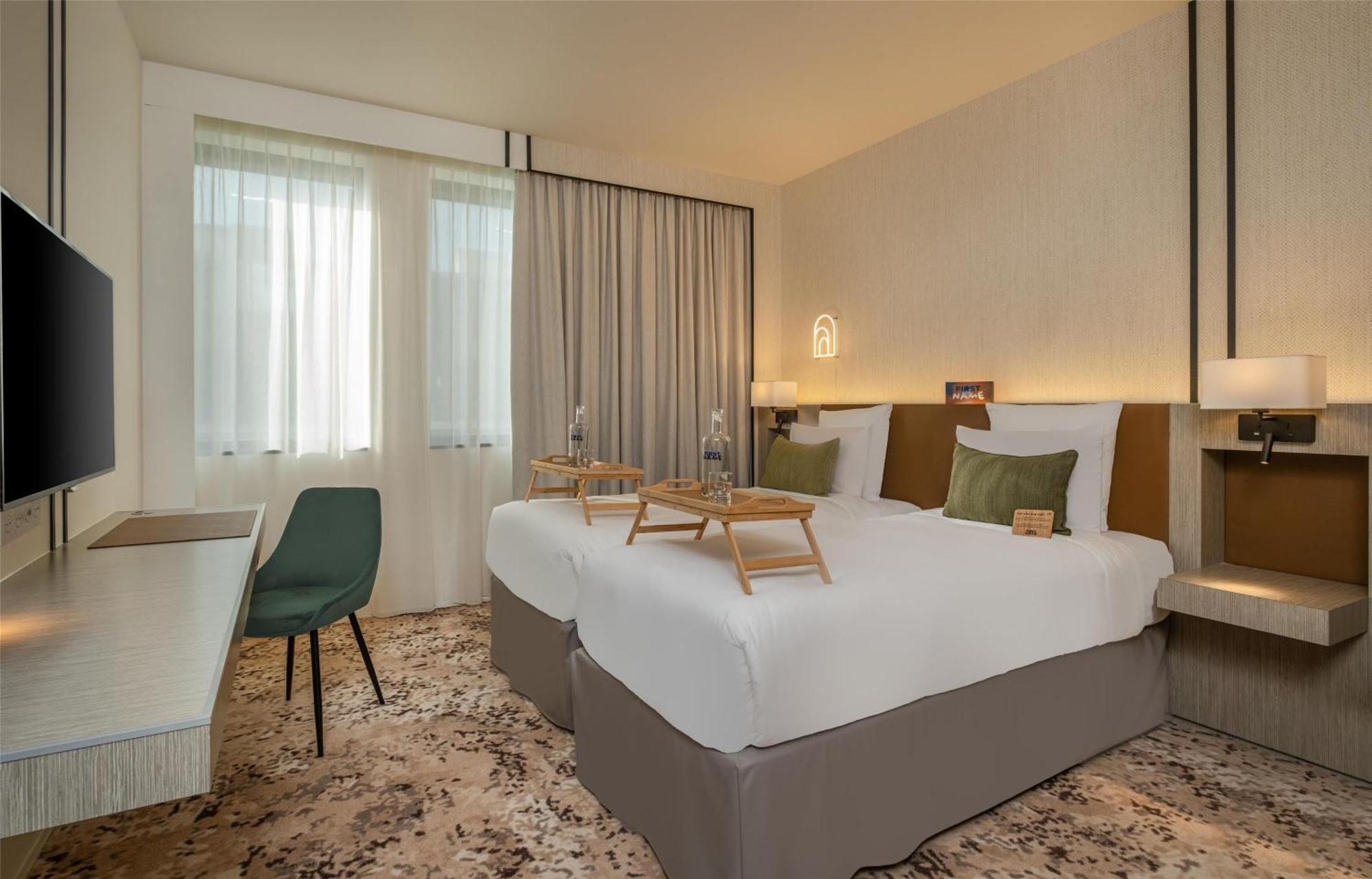 Deluxe Tweepersoonskamer met 2 Aparte Bedden