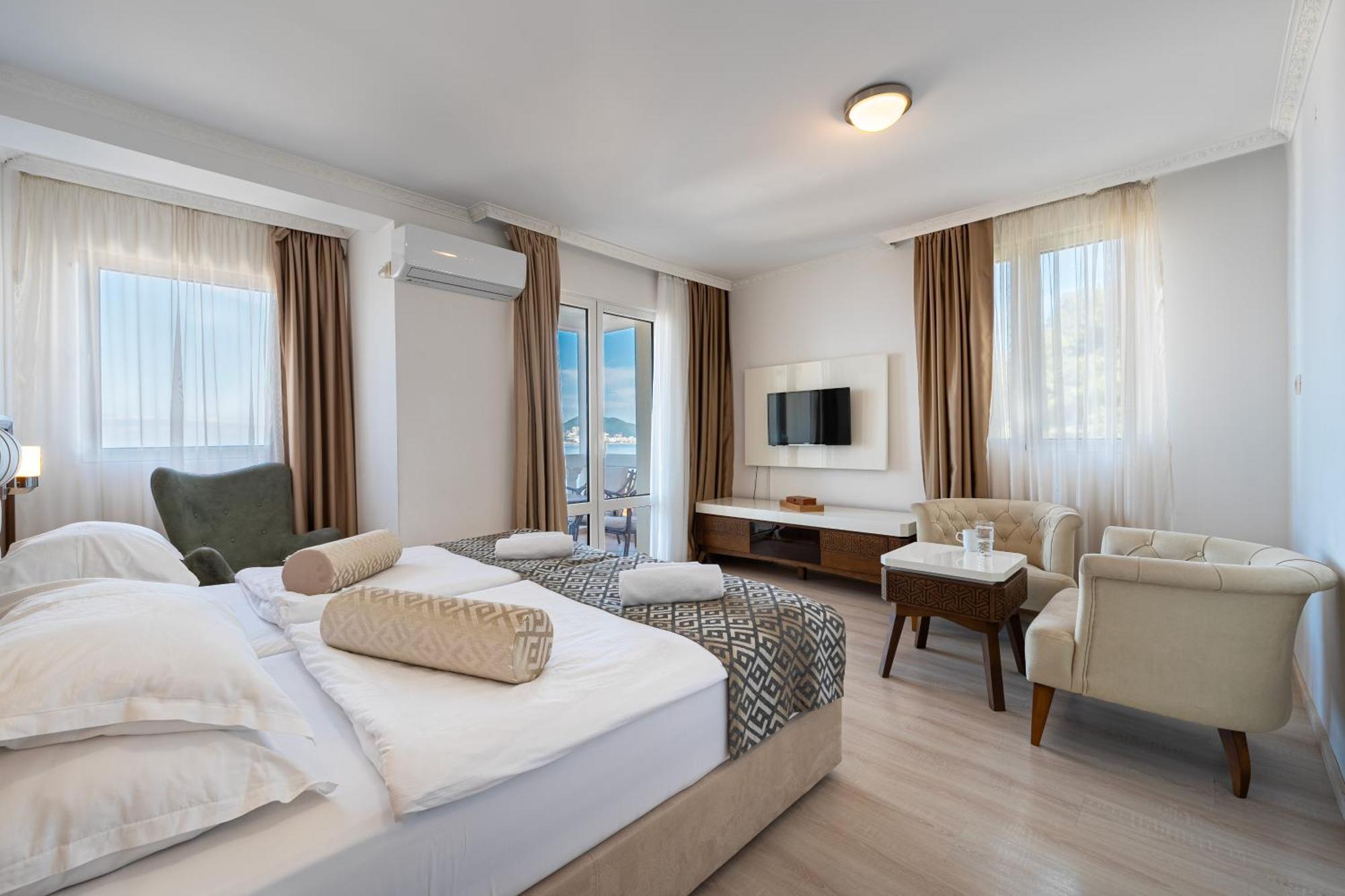 Apartment mit 2 Schlafzimmern und Meerblick