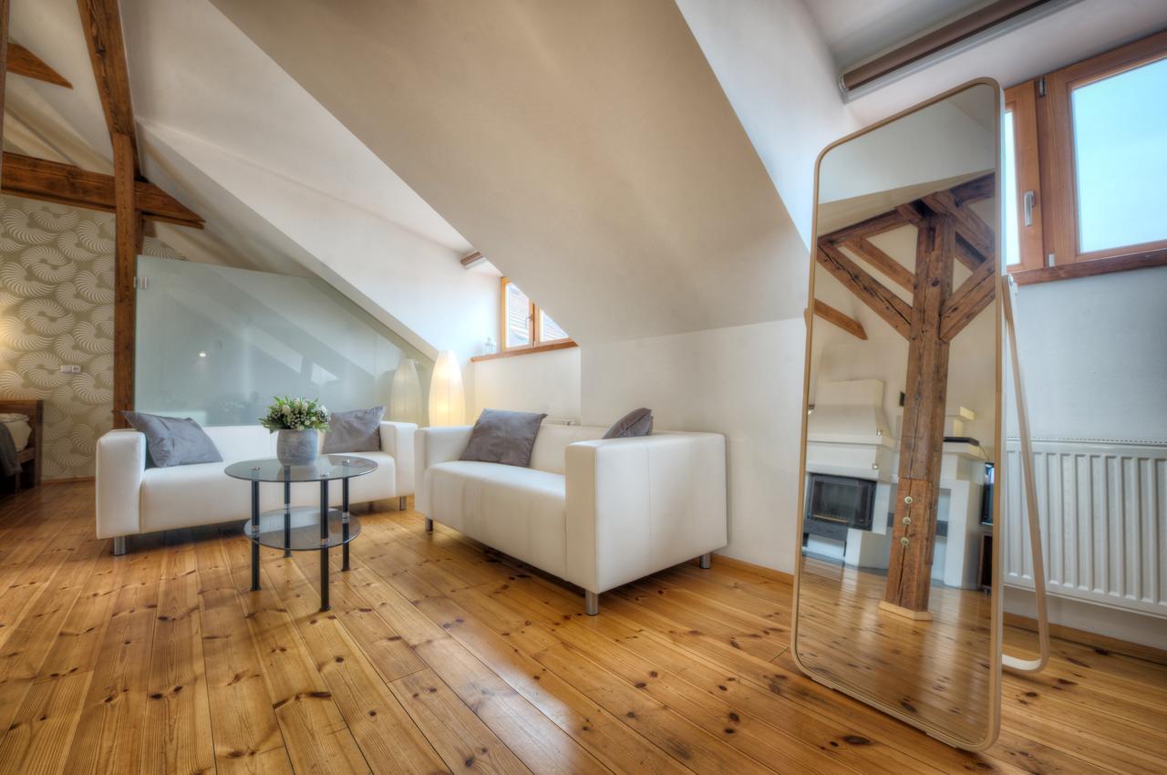 Zolder Appartement met Uitzicht op de Oude Binnenstad