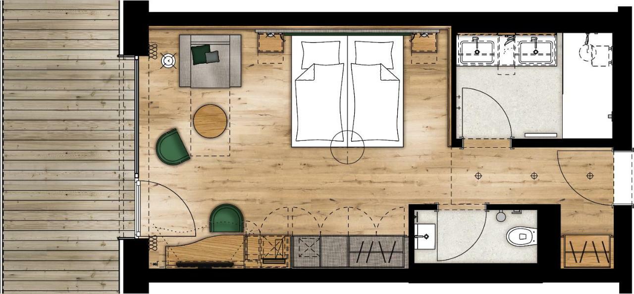 Deluxe Doppelzimmer mit Balkon