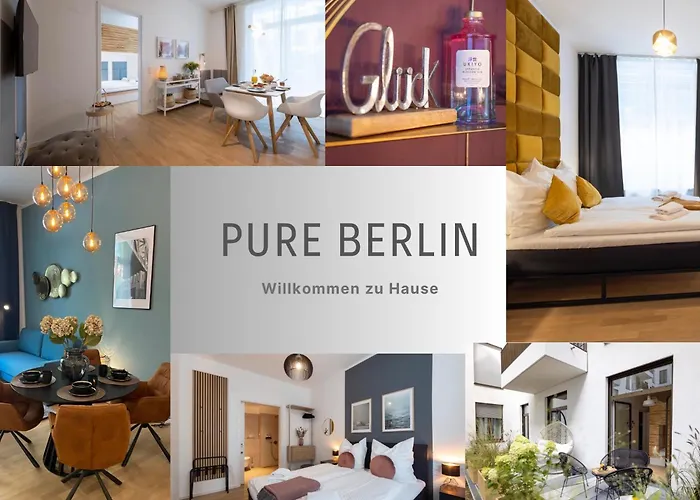 Pure Berlin Apartments - For Up To 5 Guests Near Uber Arena, Central, Stylish